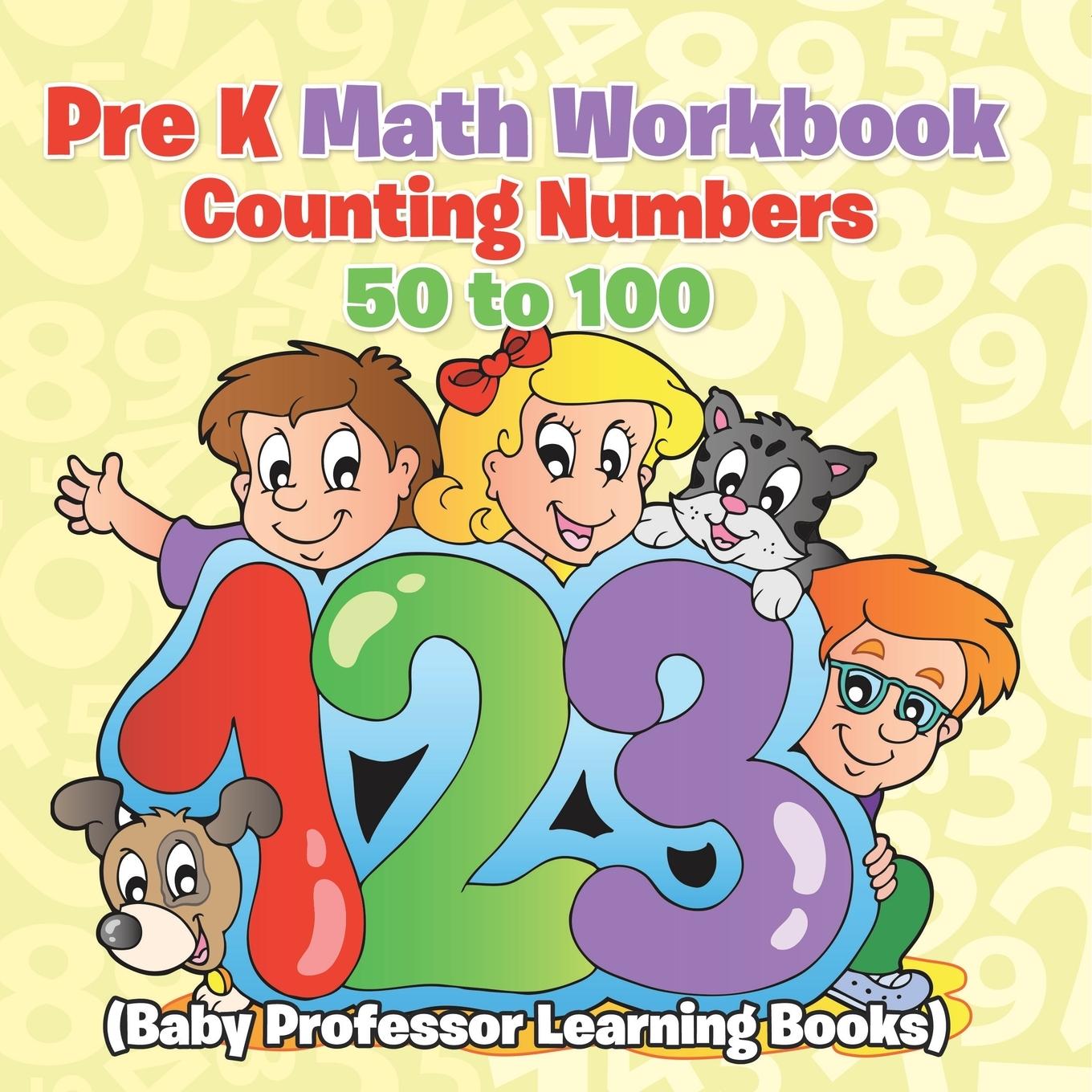 Kniha Pre K Math Workbook Baby Professor