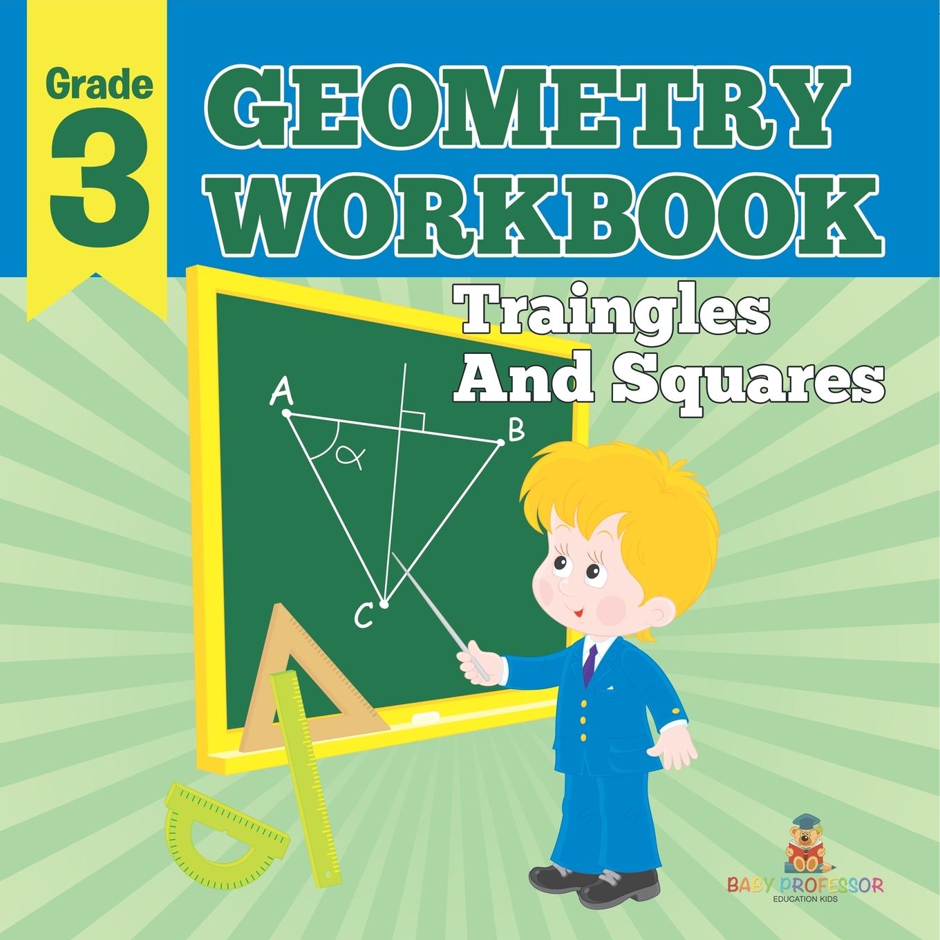 Kniha Grade 3 Geometry Workbook Baby Professor
