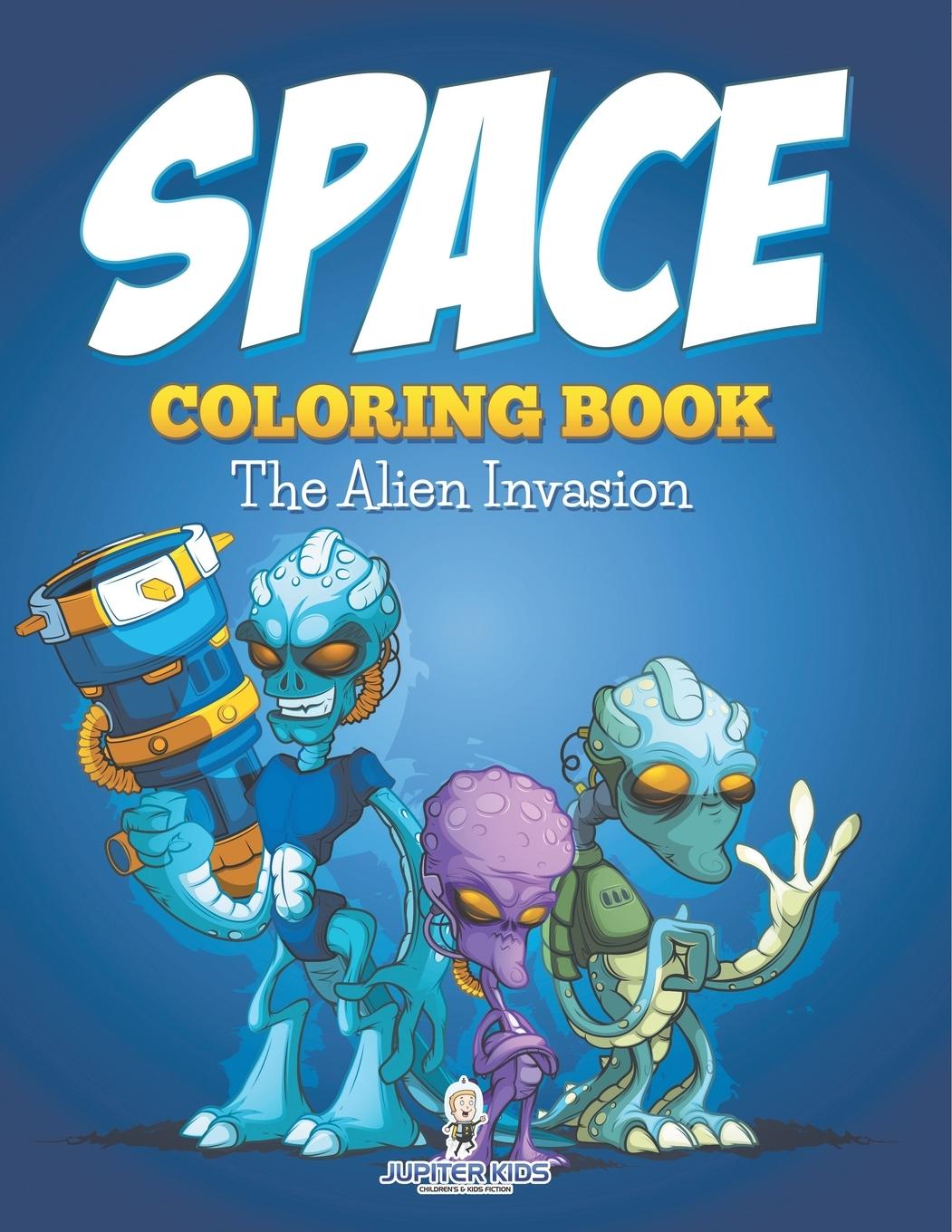 Kniha Space Coloring Book Jupiter Kids