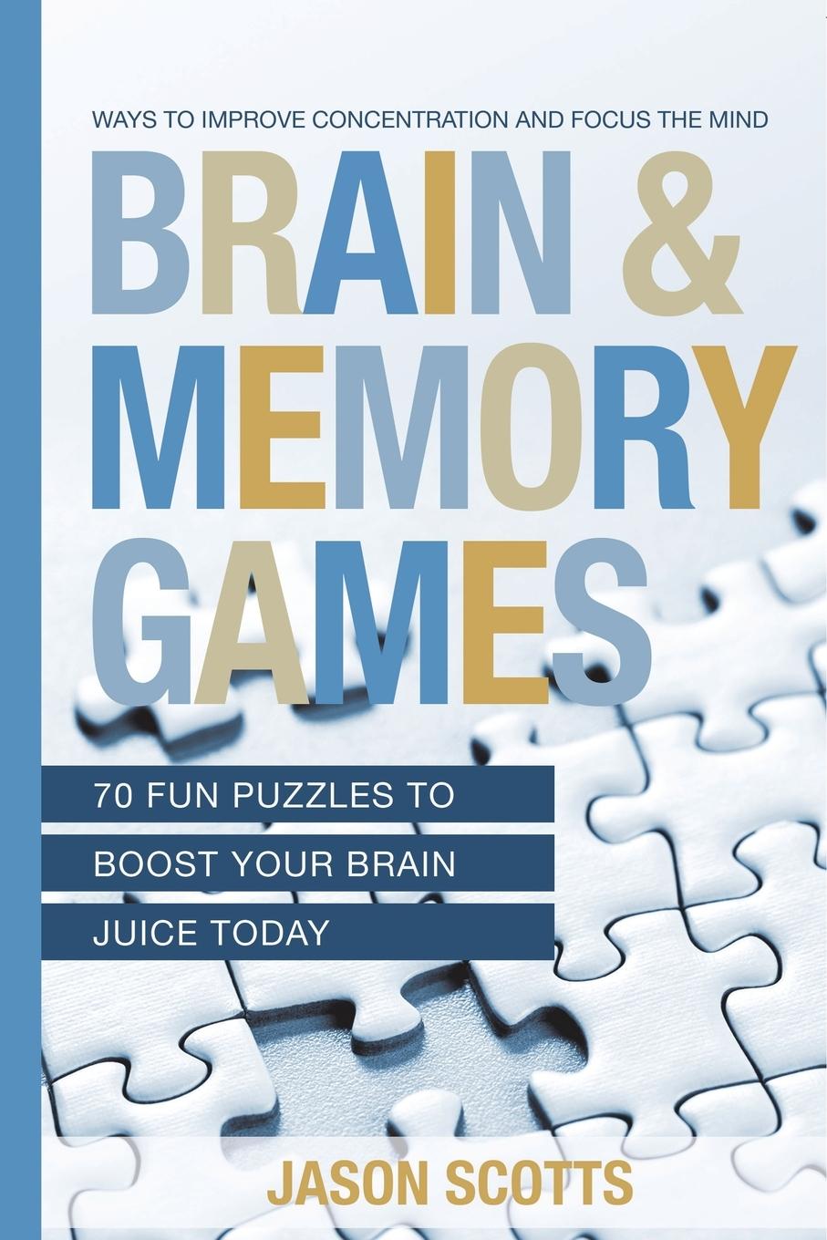 Kniha Brain and Memory Games Jason Scotts