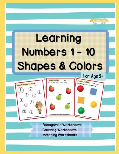 Kniha Learning Numbers 1 - 10, Shapes & Colors Dr. Vimuktha Avinash