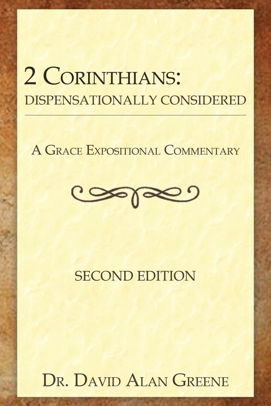Knjiga 2 Corinthians Dr. David Alan Greene