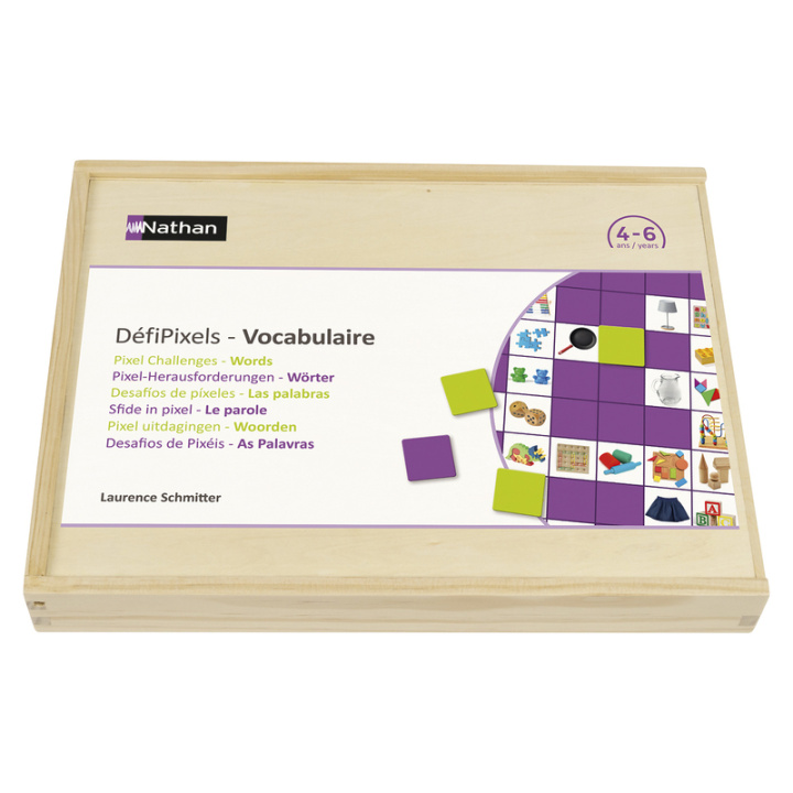 Hra/Hračka DéfiPixels - Vocabulaire Laurence Schmitter