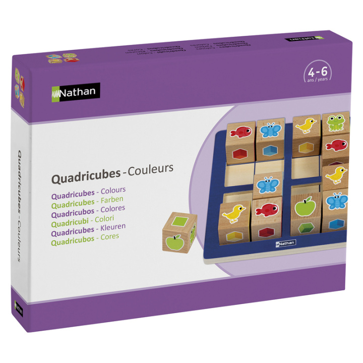 Hra/Hračka Quadricubes - Couleurs 