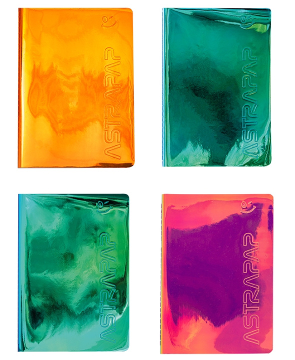 Kniha Zeszyt A5 holographic 60k. kratka 1szt.mix 