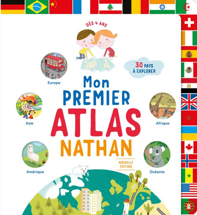 Knjiga Mon premier atlas Nathan Françoise de Guibert