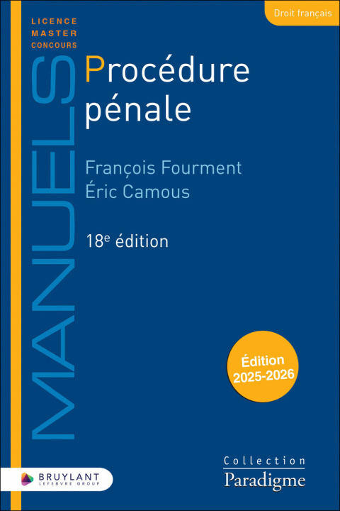 Knjiga Procédure pénale François Fourment