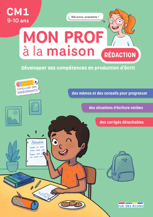 Book Mon prof à la maison - Rédaction CM1 Serra