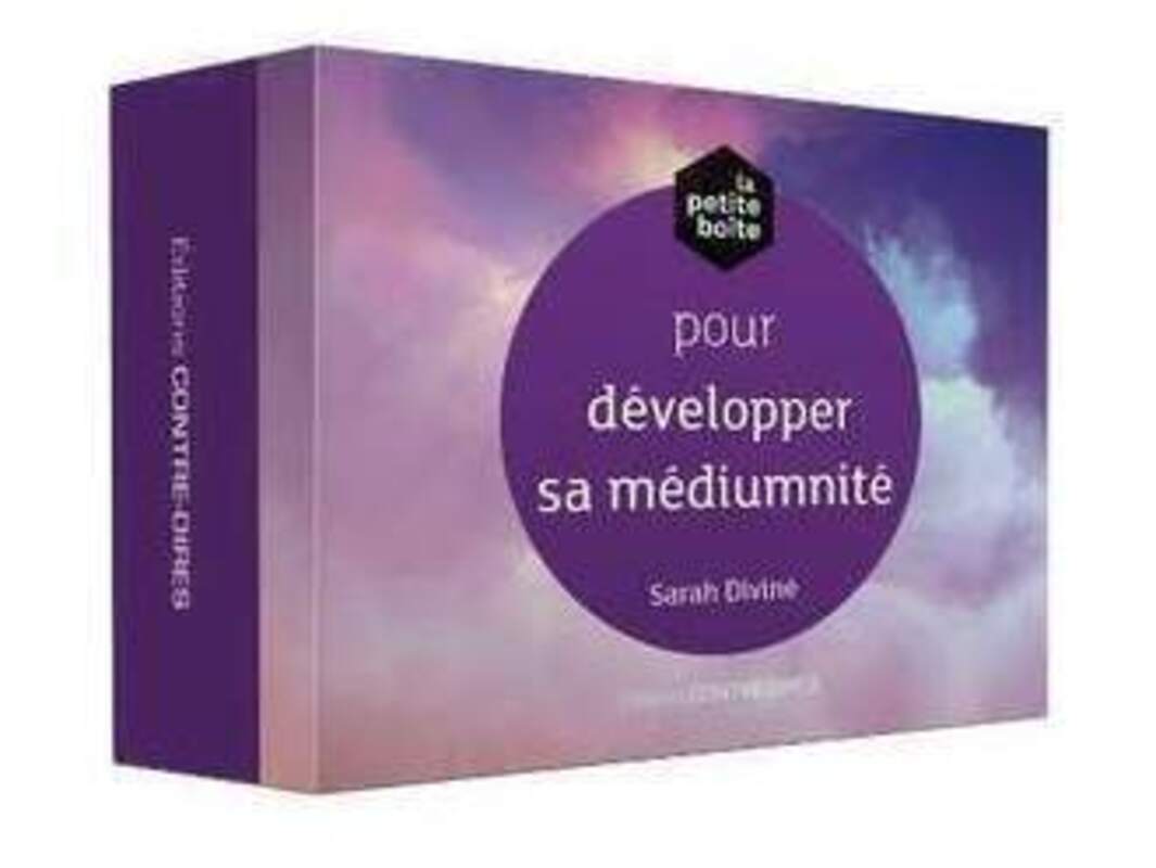 Kniha La petite boîte pour développer sa médiumnité Sarah Diviné