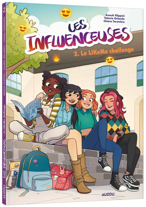 Kniha Les Influenceuses - Tome 2 Le Like Me Challenge 