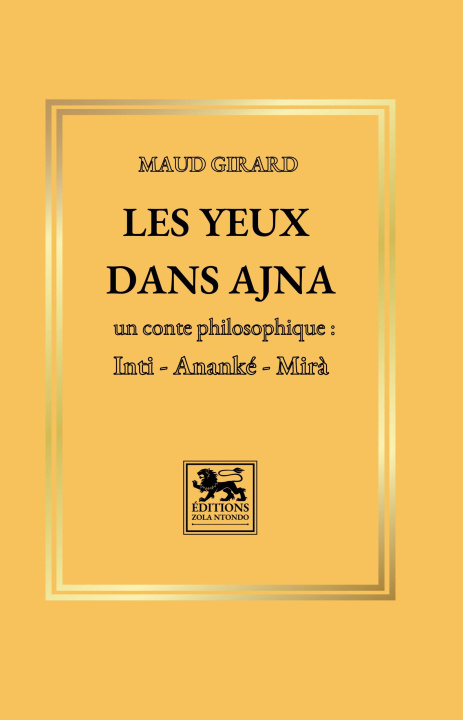 Kniha YEUX DANS AJNA GIRARD MAUD