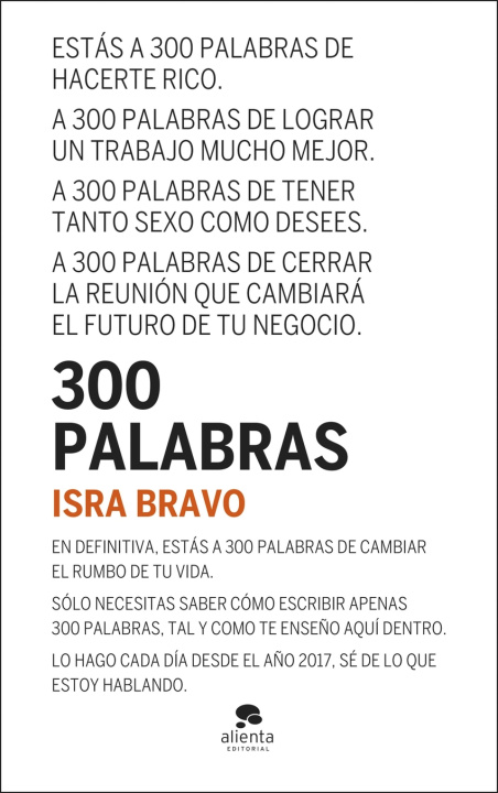 Kniha 300 Palabras Isra Bravo