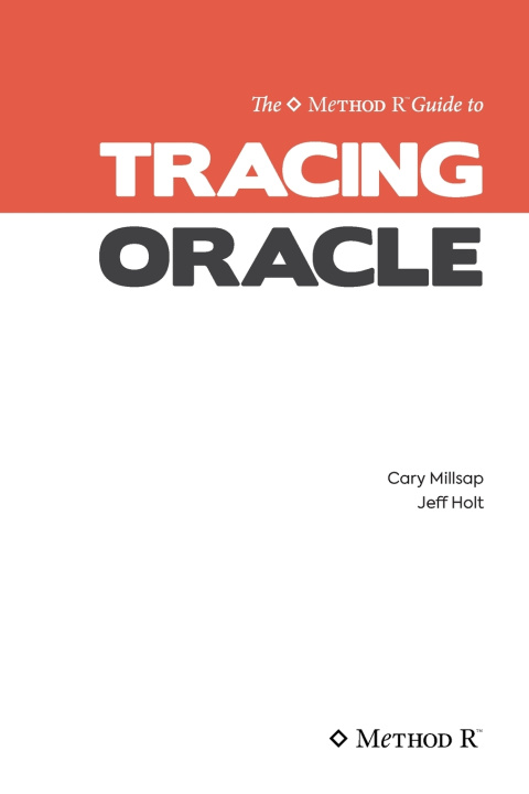 Buch Tracing Oracle Jeffrey L Holt