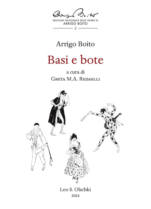 Kniha Basi e bote Arrigo Boito