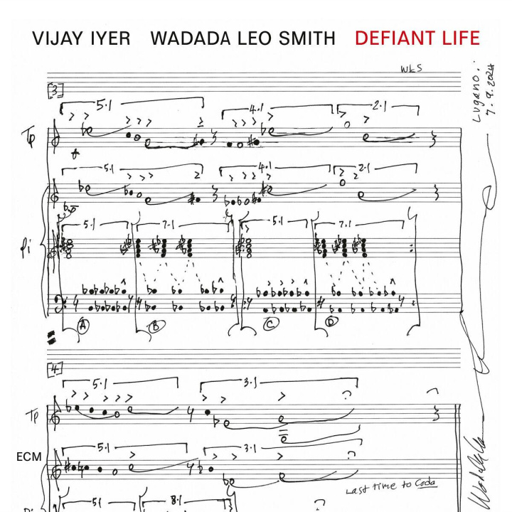 Audio Defiant Life Vijay Iyer & Wadada Leo Smith