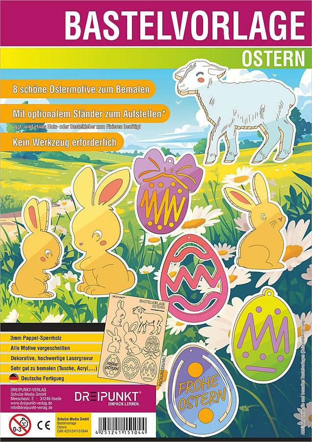 Kniha Bastelvorlage Ostern Schulze Media GmbH