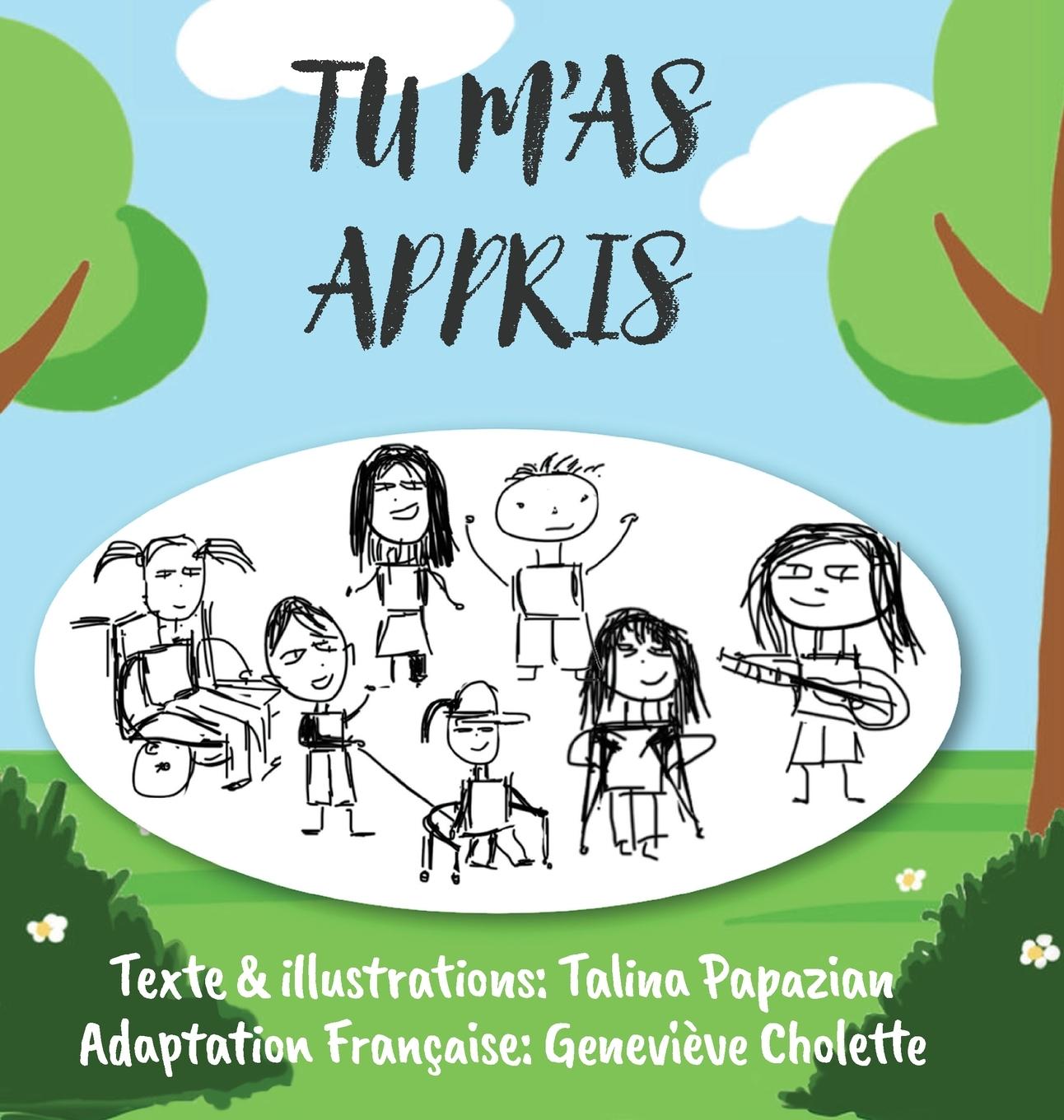 Kniha Tu m'as appris Genevi?ve Cholette