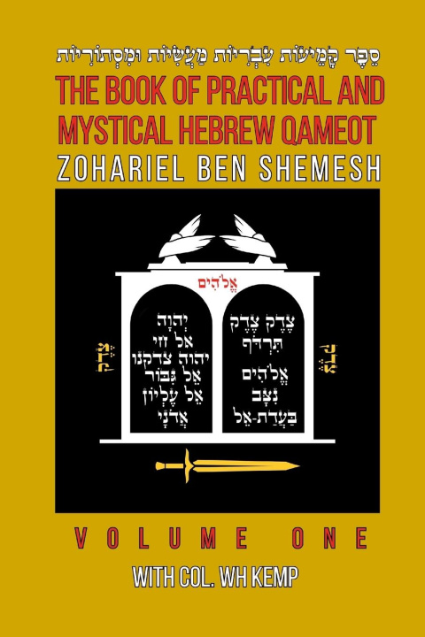 Libro The Book of Practical and Mystical Hebrew Qameot Col Wh Kemp