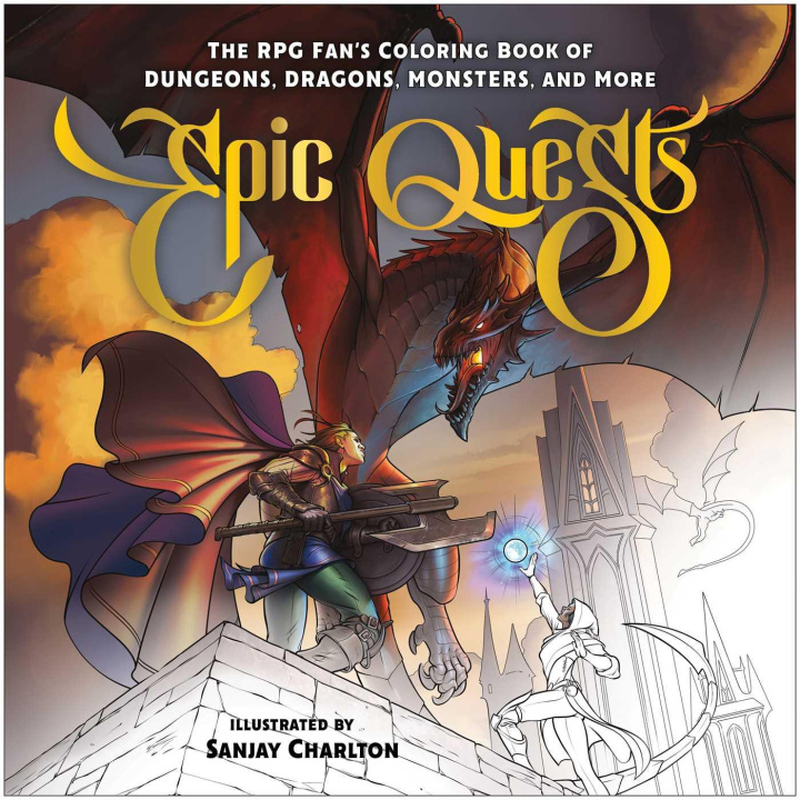 Kniha Epic Quests CHARLTON SANJAY