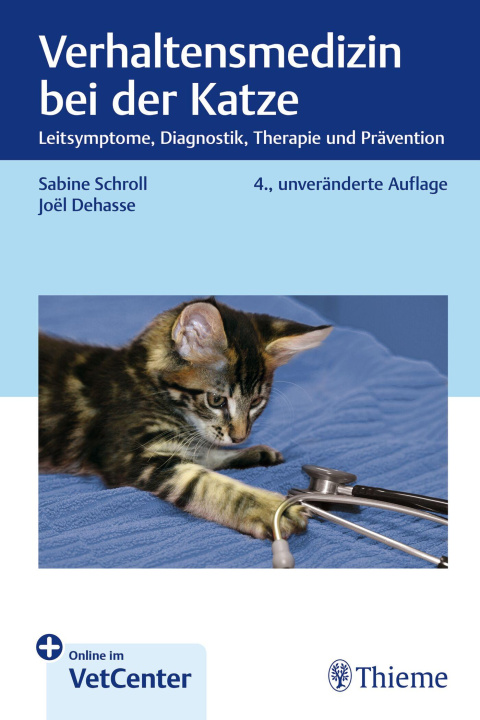 Libro Verhaltensmedizin bei der Katze Joel Dehasse