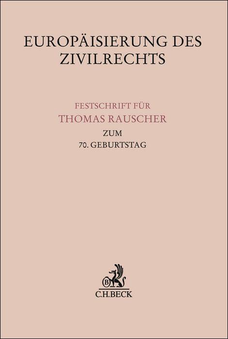 Kniha Europäisierung des Zivilrechts Steffen Pabst