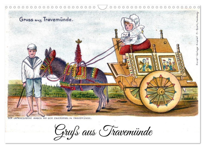Kalendár/Diár Gruß aus Travemünde (Wandkalender 2026 DIN A3 quer), CALVENDO Monatskalender Calvendo