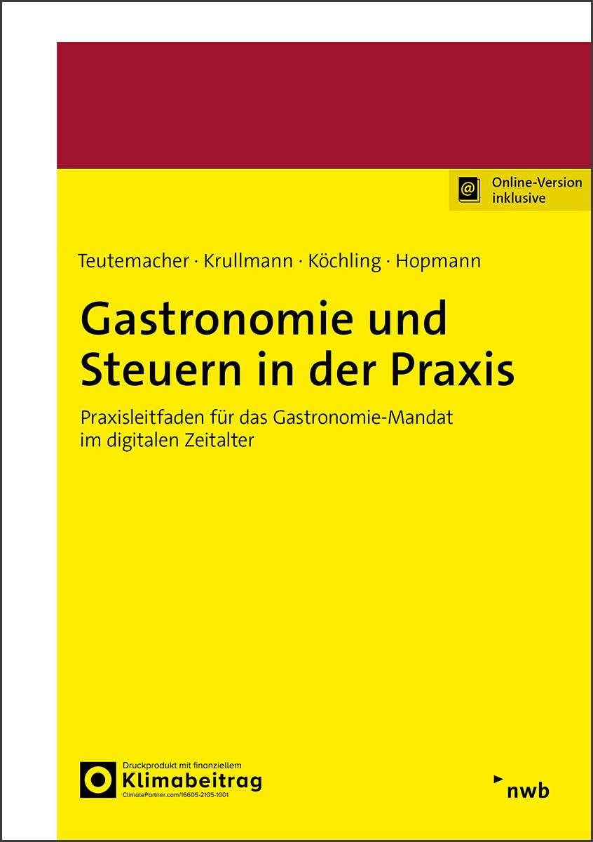 Kniha Gastronomie und Steuern 4.0 Andrea Köchling