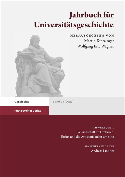 Libro Jahrbuch für Universitätsgeschichte 24 (2021) Wolfgang E. Wagner
