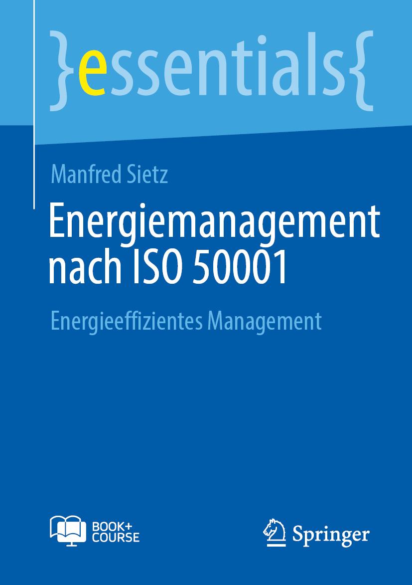 Buch Energiemanagement nach ISO 50001 Manfred Sietz