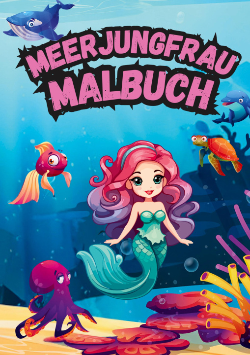 Книга Das große Meerjungfrauen Malbuch Michael Parzinger