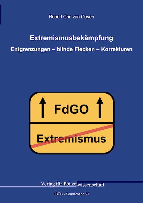 Knjiga Extremismusbekämpfung Robert Chr. van Ooyen