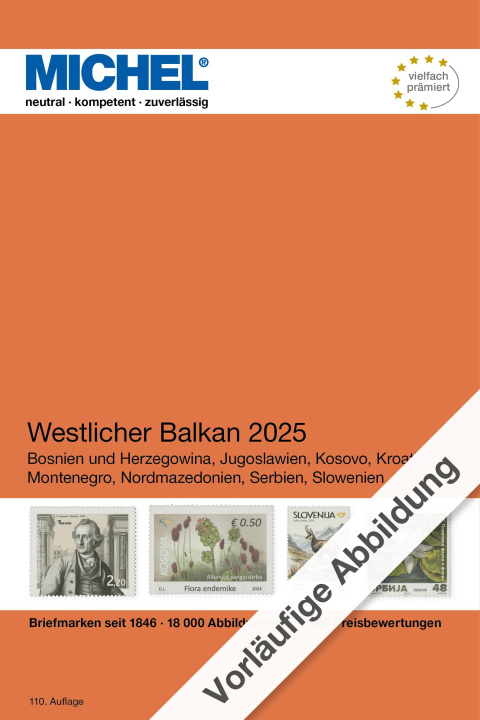 Knjiga Westlicher Balkan 2025 