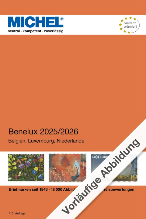 Kniha Benelux 2025/2026 