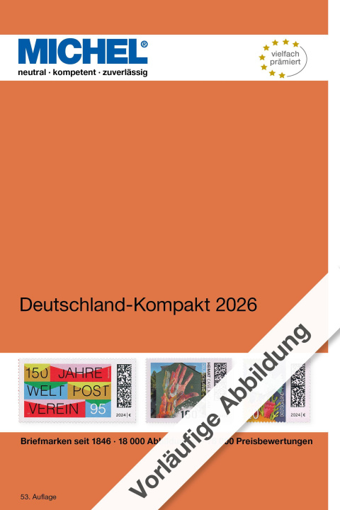 Carte Deutschland Kompakt 2026 MICHEL-Redaktion