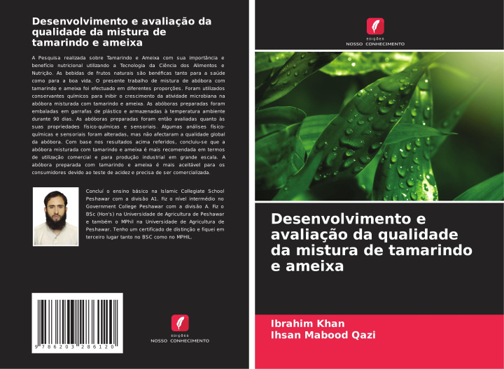Kniha Desenvolvimento e avaliaç?o da qualidade da mistura de tamarindo e ameixa Ihsan Mabood Qazi