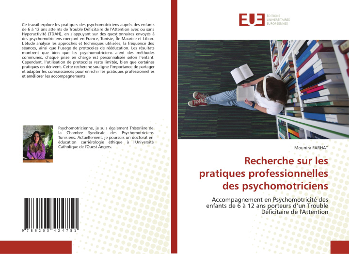 Libro Recherche sur les pratiques professionnelles des psychomotriciens Mounira FARHAT