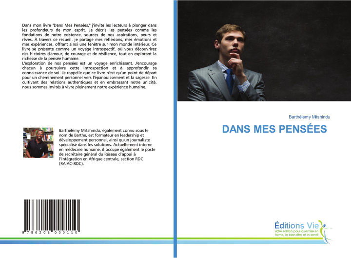 Kniha DANS MES PENSÉES Barthélemy Mitshindu