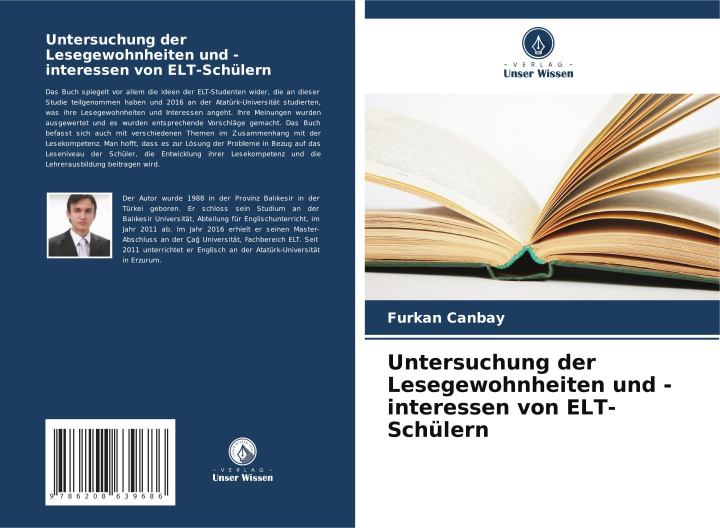 Kniha Untersuchung der Lesegewohnheiten und -interessen von ELT-Schülern Furkan Canbay