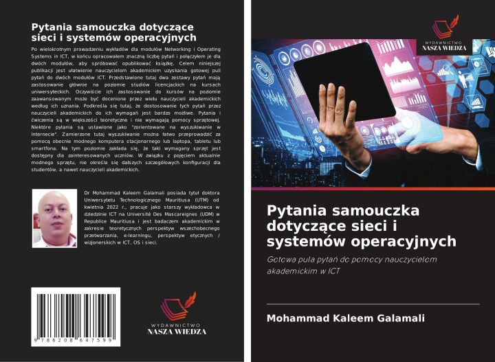 Libro Pytania samouczka dotycz?ce sieci i systemów operacyjnych Mohammad Kaleem Galamali
