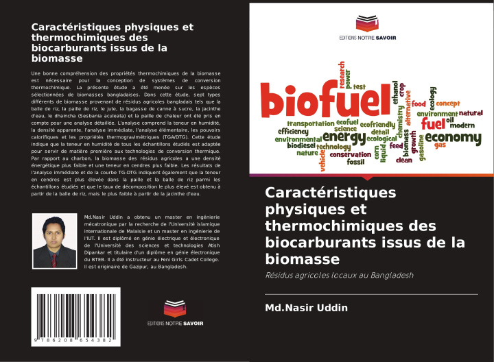 Kniha Caractéristiques physiques et thermochimiques des biocarburants issus de la biomasse Md.Nasir Uddin