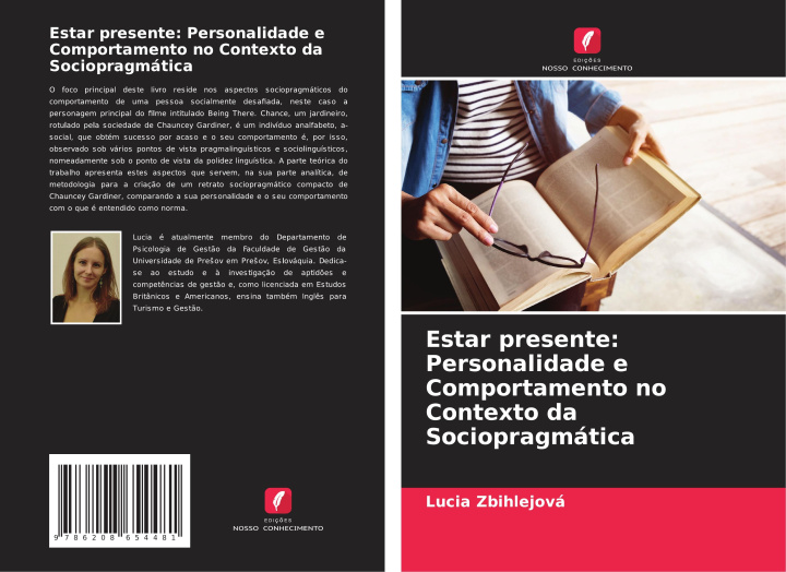 Knjiga Estar presente: Personalidade e Comportamento no Contexto da Sociopragmática Lucia Zbihlejová