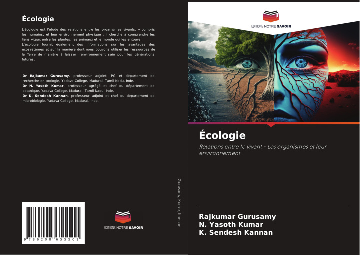 Kniha Écologie N. Yasoth Kumar