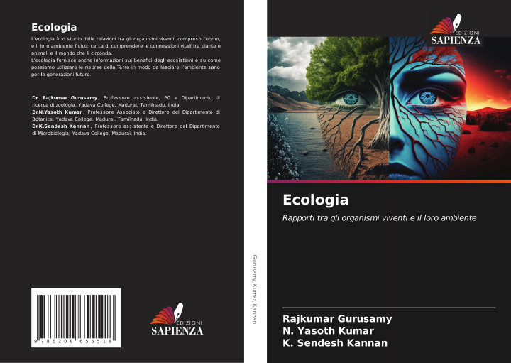 Kniha Ecologia N. Yasoth Kumar