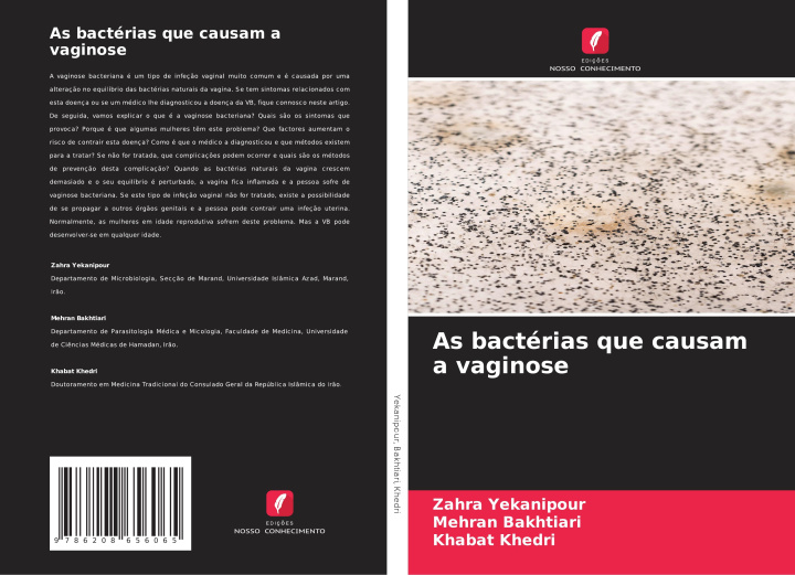 Kniha As bactérias que causam a vaginose Mehran Bakhtiari