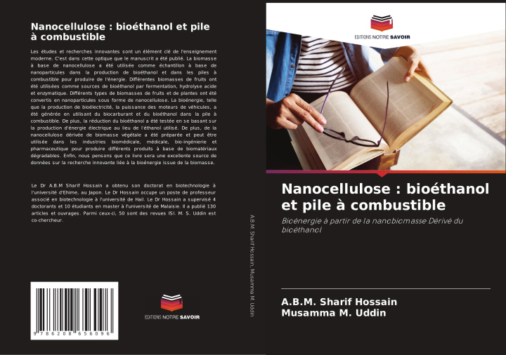 Knjiga Nanocellulose : bioéthanol et pile ? combustible Musamma M. Uddin