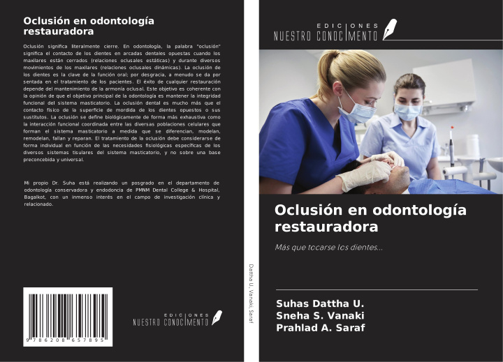 Libro Oclusión en odontología restauradora Sneha S. Vanaki