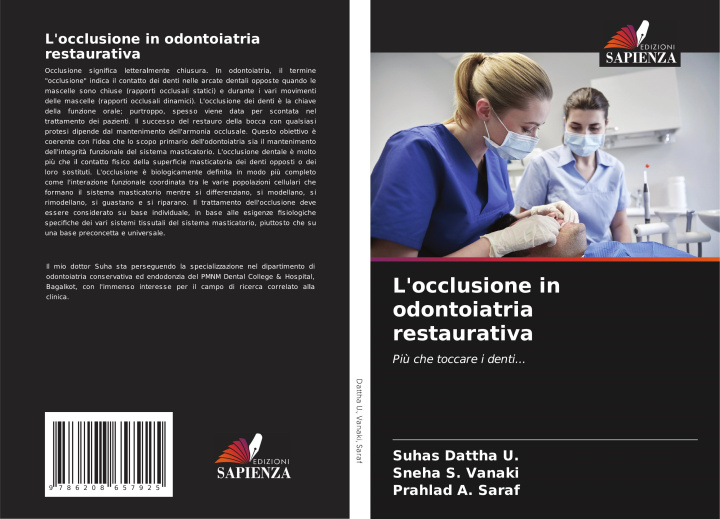 Kniha L'occlusione in odontoiatria restaurativa Sneha S. Vanaki