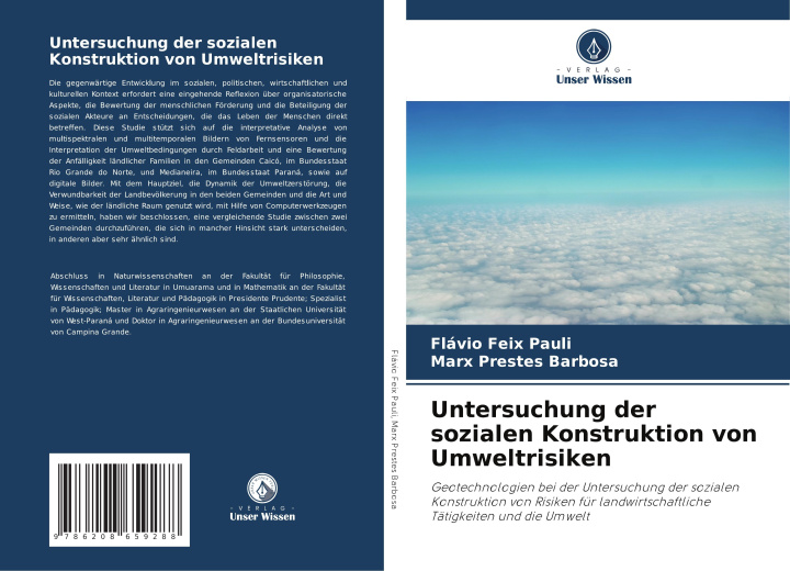 Libro Untersuchung der sozialen Konstruktion von Umweltrisiken Marx Prestes Barbosa