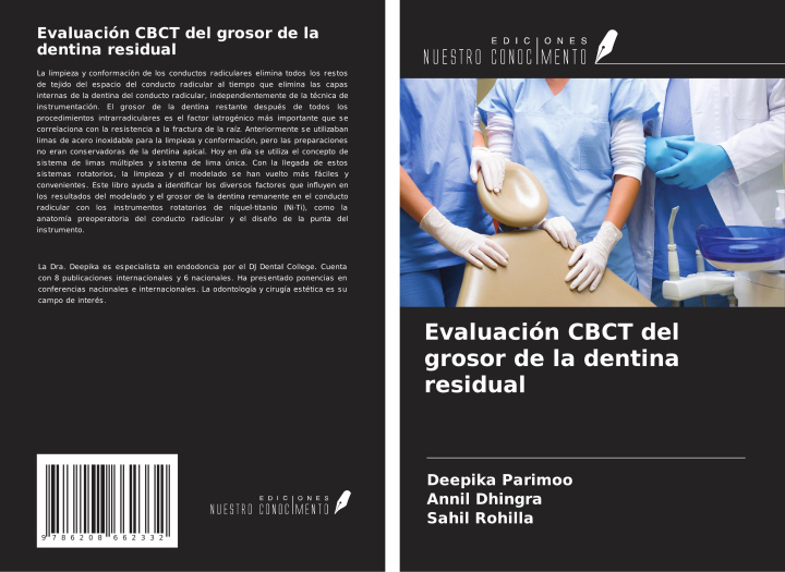 Libro Evaluación CBCT del grosor de la dentina residual Annil Dhingra