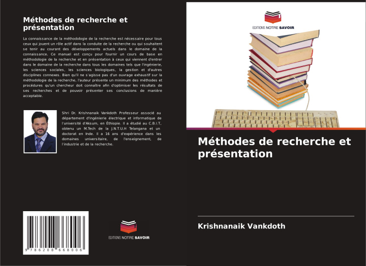 Kniha Méthodes de recherche et présentation Krishnanaik Vankdoth